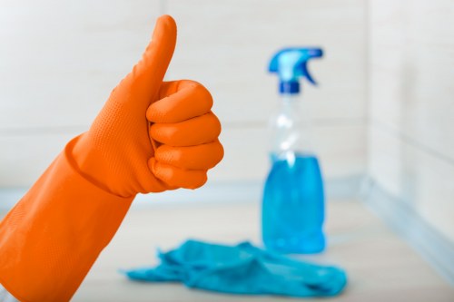 Public liability insurance and professional carpet cleaning protection concept